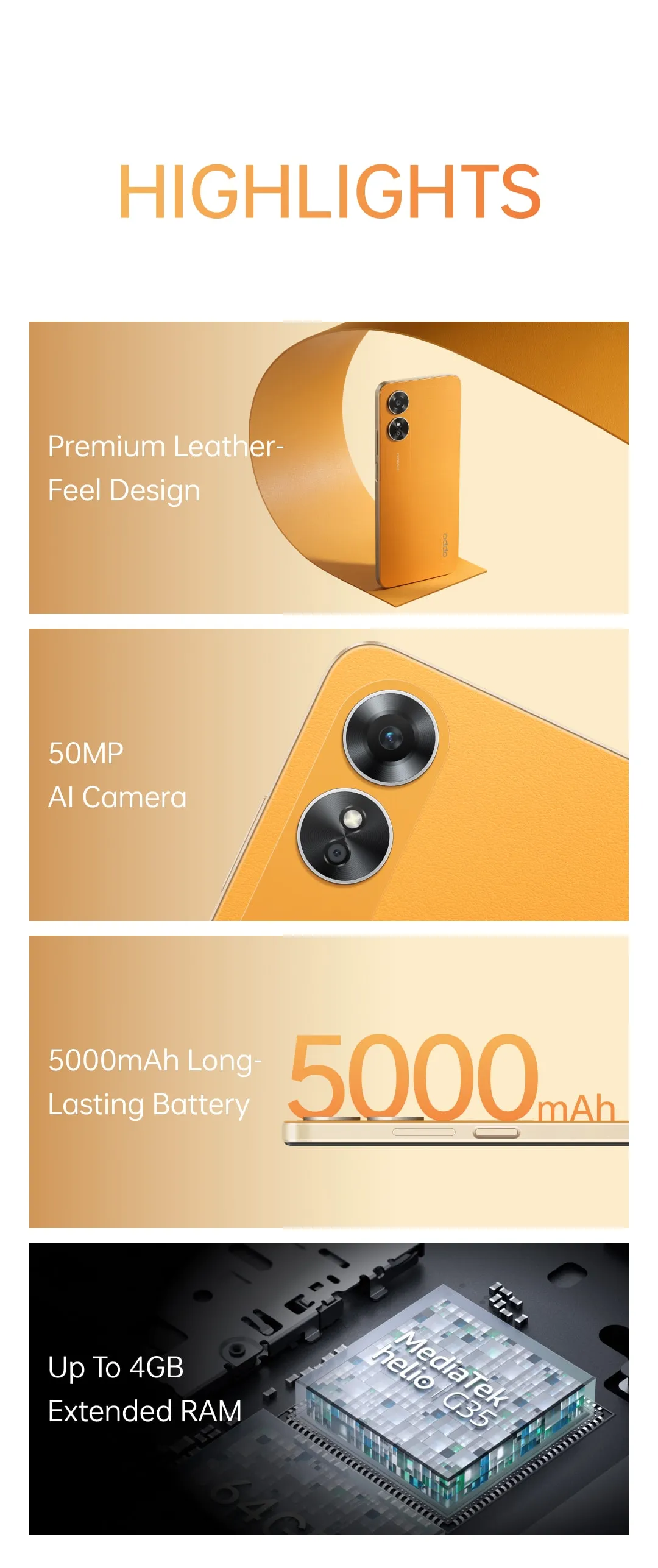 Oppo A17 - 4/64GB quality,Q 80 - Oppo A17 - 4/64GB