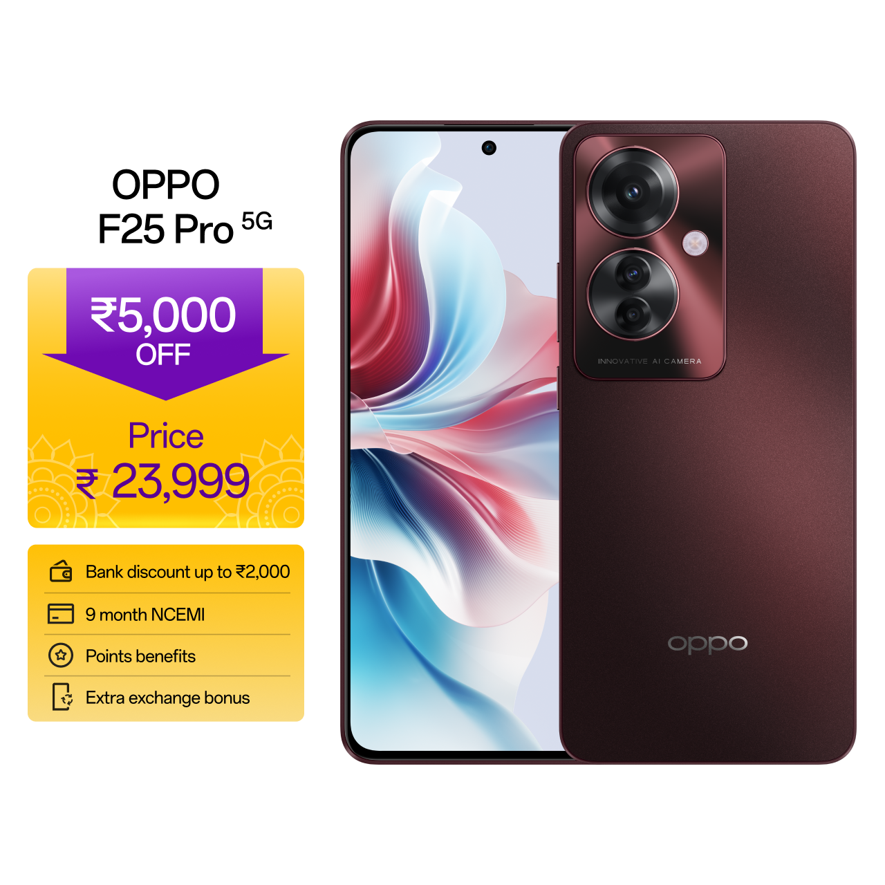 Oppo F25 Pro 5g Price In India