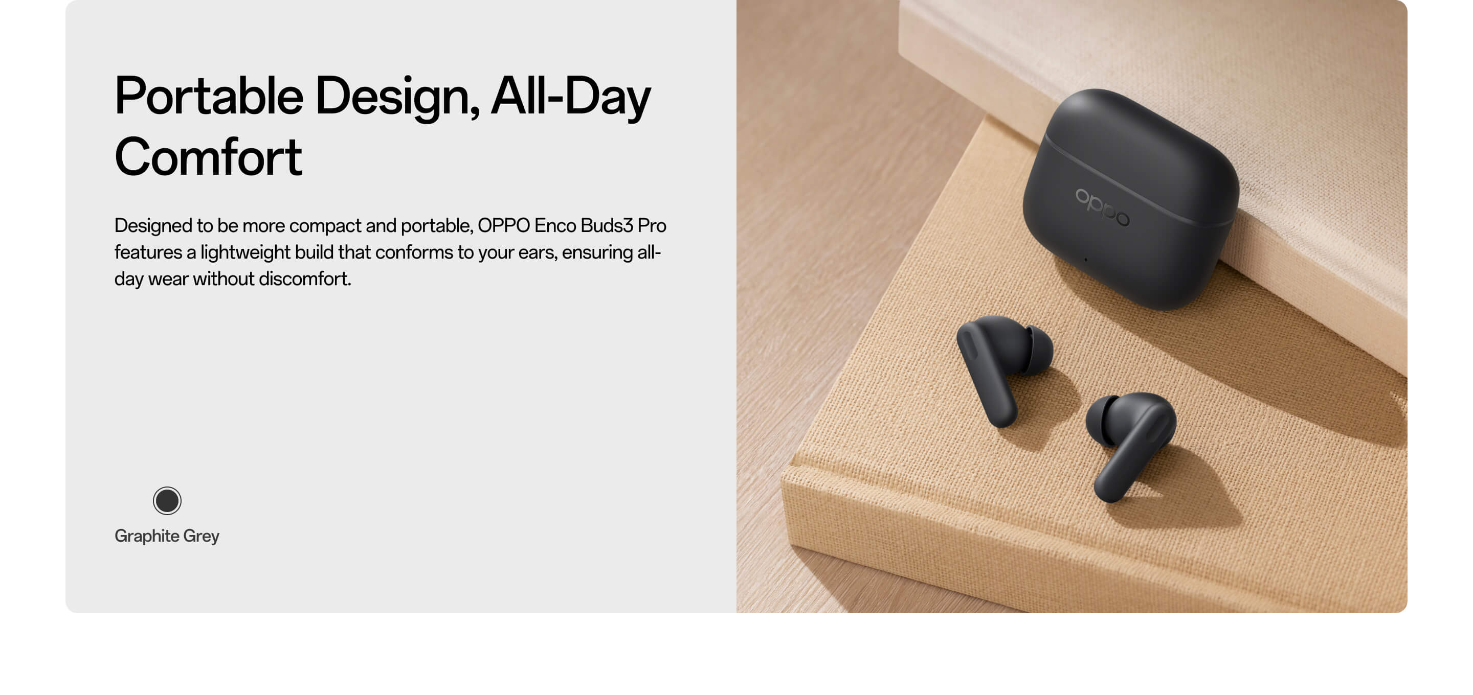 Oppo Enco Buds 3 Pro Wireless Earbuds
