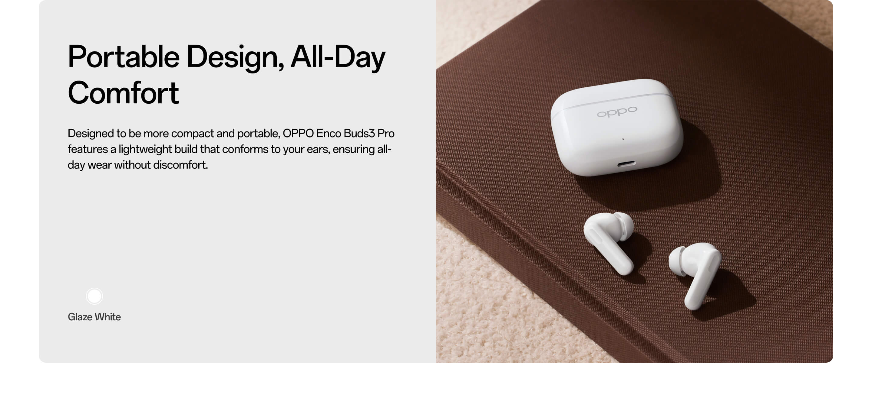 Oppo Enco Buds 3 Pro Wireless Earbuds
